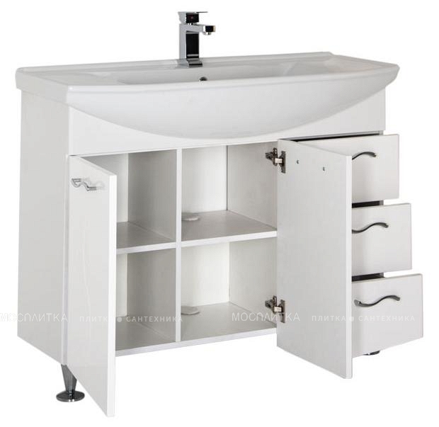 Комплект мебели для ванной Aquanet Моника 105 - изображение 5