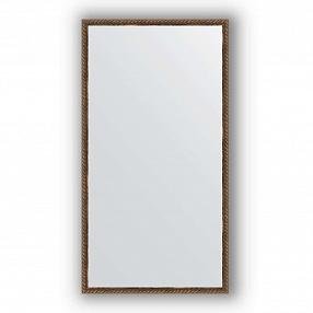 Зеркало в багетной раме Evoform Definite BY 1077 58 x 148 см, витая бронза