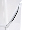 Пенал Briz Милана левый 35 см, белый глянец - 13 изображение