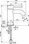 Душевая стойка Ideal Standard BL7546S2 со смесителем для раковины, черный матовый - 6 изображение