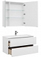 Комплект мебели для ванной Aquanet Алвита 100 белый - 3 изображение