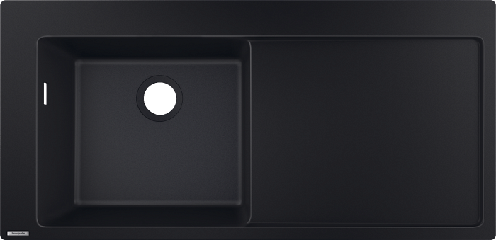 Кухонная мойка Hansgrohe S5110-F450 43330170, черный графит