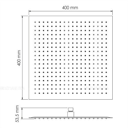 Душевой комплект WasserKRAFT Alme A16590 встраиваемый, хром - изображение 13