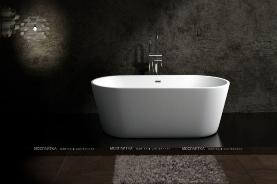 Акриловая ванна Art&Max 170х80 см AM-520-1695-795, белый - 4 изображение
