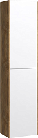 Шкаф-пенал Aqwella Mobi 36 см MOB0535W дуб балтийский, белый