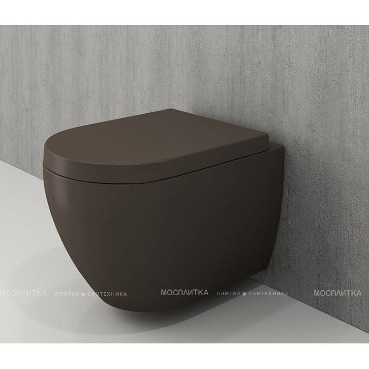 Крышка-сиденье для унитаза Bocchi Taormina/Jet Flush/Parma A0300-025 (A0301-025) кофейное - изображение 2