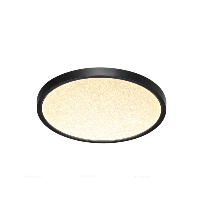 Настенно-потолочный светильник MITRA LED SN 56 OMEGA BLACK 7662/24L - 4 изображение