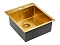 Мойка кухонная Paulmark Neckar PM804551-BG брашированное золото - изображение 2