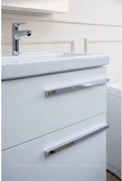 Комплект мебели для ванной Aquanet Фостер 60 эвкалипт мистери/белый - 18 изображение