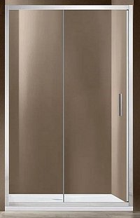 Душевая дверь Vincea Garda VDS-1G100CL, 100, хром, стекло прозрачное