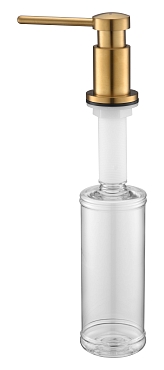 Дозатор для жидкого мыла Paulmark Brevit D005-BG брашированное золото