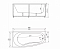 Акриловая ванна Aquatek Пандора 160х75 см PAN160-0000078, белый - изображение 2