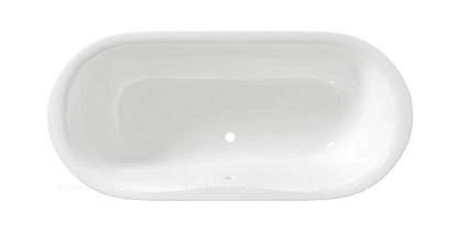 Ванна из литьевого мрамора Creto Aurora 170x80 белая, 8-1111 - 5 изображение