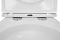 Унитаз подвесной безободковый Azario Teramo AZ-0053-UQ3 с крышкой-сиденьем микролифт, белый - 7 изображение