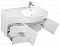 Комплект мебели для ванной Aquanet Опера 115 R 2 двери 2 ящика белый - изображение 5