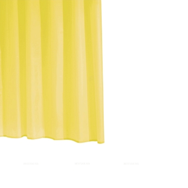 Штора для ванных комнат Ridder Standard 31414 желтая - 2 изображение