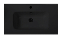 Раковина BelBagno керамическая BB800ETL-MB, чёрная матовая, 810x460x1701