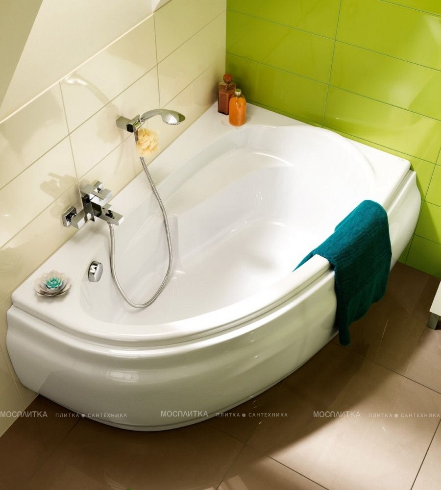 Акриловая ванна Cersanit Joanna 140х90 правая - изображение 3