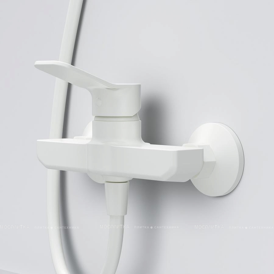 Душевая стойка Am.Pm X-Joy F43885A24, белая матовая - изображение 3