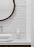 Керамическая плитка Creto Декор Brilliant White W M/STR 30x90 R Glossy 1 - изображение 3