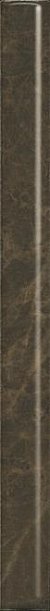 Керамическая плитка Kerama Marazzi Бордюр Гран-Виа коричневый обрезной 2,5х30