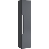 Шкаф-пенал Aqwella Cube 30 см CUB0503GR серый