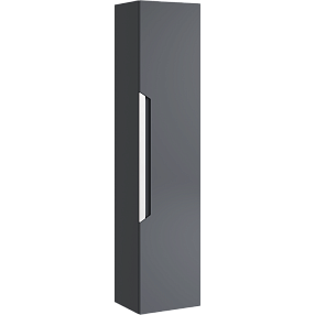 Шкаф-пенал Aqwella Cube 30 см CUB0503GR серый