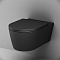 Унитаз подвесной безободковый Am.Pm Func C8F1701MBSC с крышкой-сиденьем микролифт черный - изображение 2