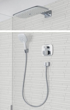 Термостат для ванны с душем Hansgrohe PuraVida 15771000 - 2 изображение
