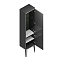 Шкаф-пенал Kerama Marazzi Pompei 45 см PO.N.150\BLK черный глянцевый - 4 изображение