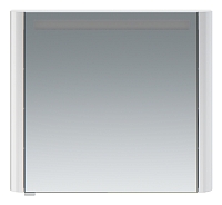 Зеркальный шкаф Am.Pm Sensation M30MCR0801WG, цвет - белый глянец, с подсветкой, правый, 80 см1