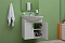 Комплект мебели для ванной Aquanet Ирис 60 2 фасада - 9 изображение